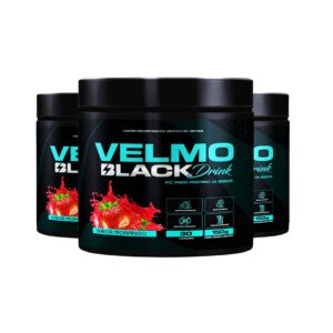Velmo Black Drink Morango- Tratamento 3 Meses
