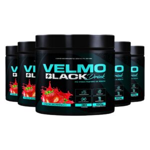 Velmo Black Drink Morango- Tratamento 5 Meses