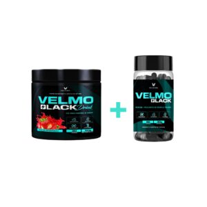 COMBO - 1 Velmo Black Morango + 1 Velmo Black Caps